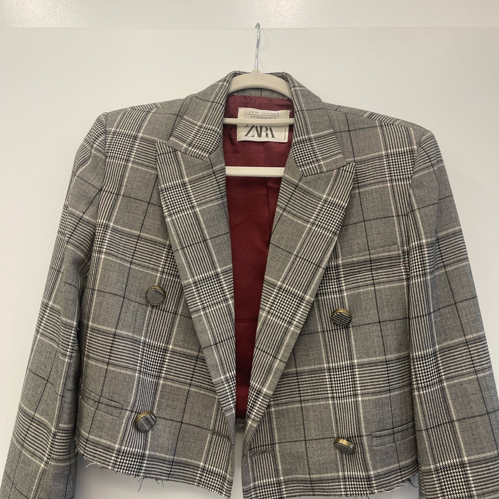 Zara Cropped Blazer